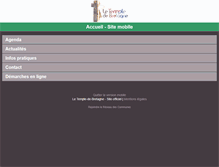 Tablet Screenshot of letempledebretagne.fr